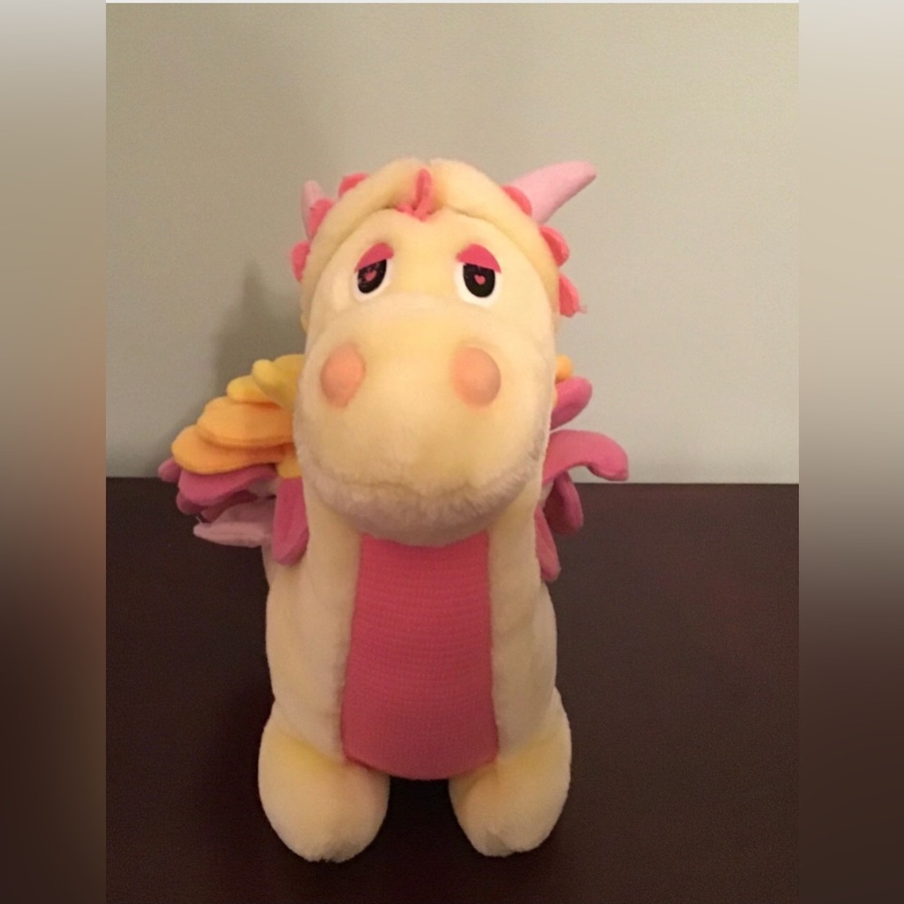 Vintage Gusty Be Moves Dragon Plush 1987